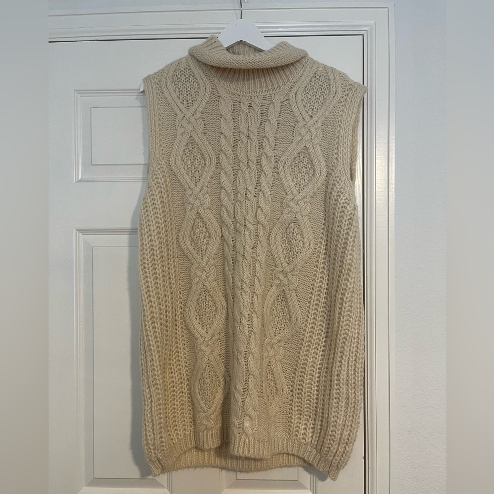 Cloud Ten Sleeveless Turtleneck Sweater Dress- Sz Sm